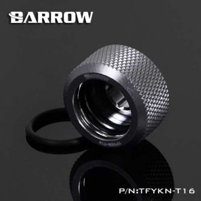 Barrow TFYKN-T16 - embout droit pour tube rigide 16mm (silver)